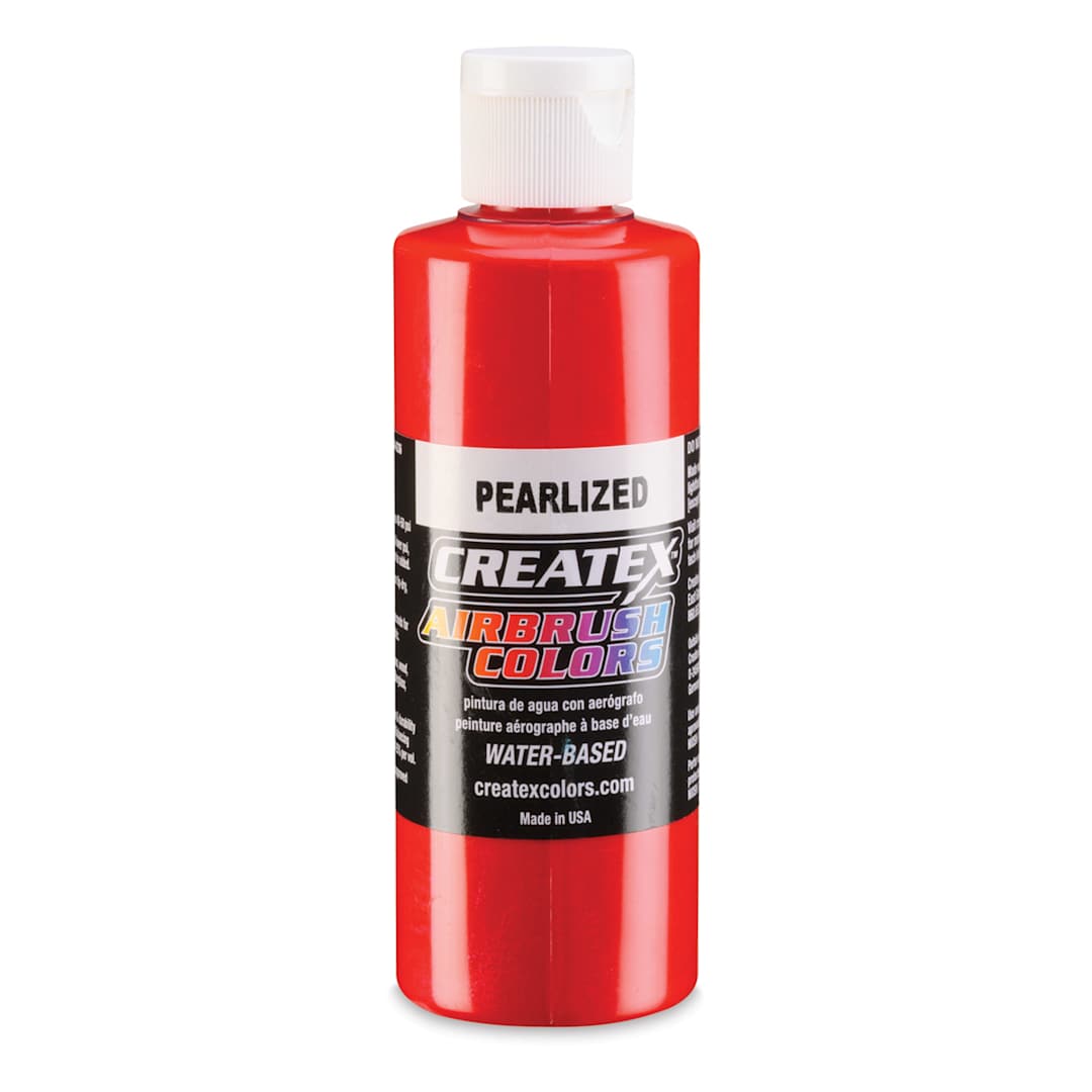 Open in modal - Createx Airbrush Color - 4 oz, Pearl Red