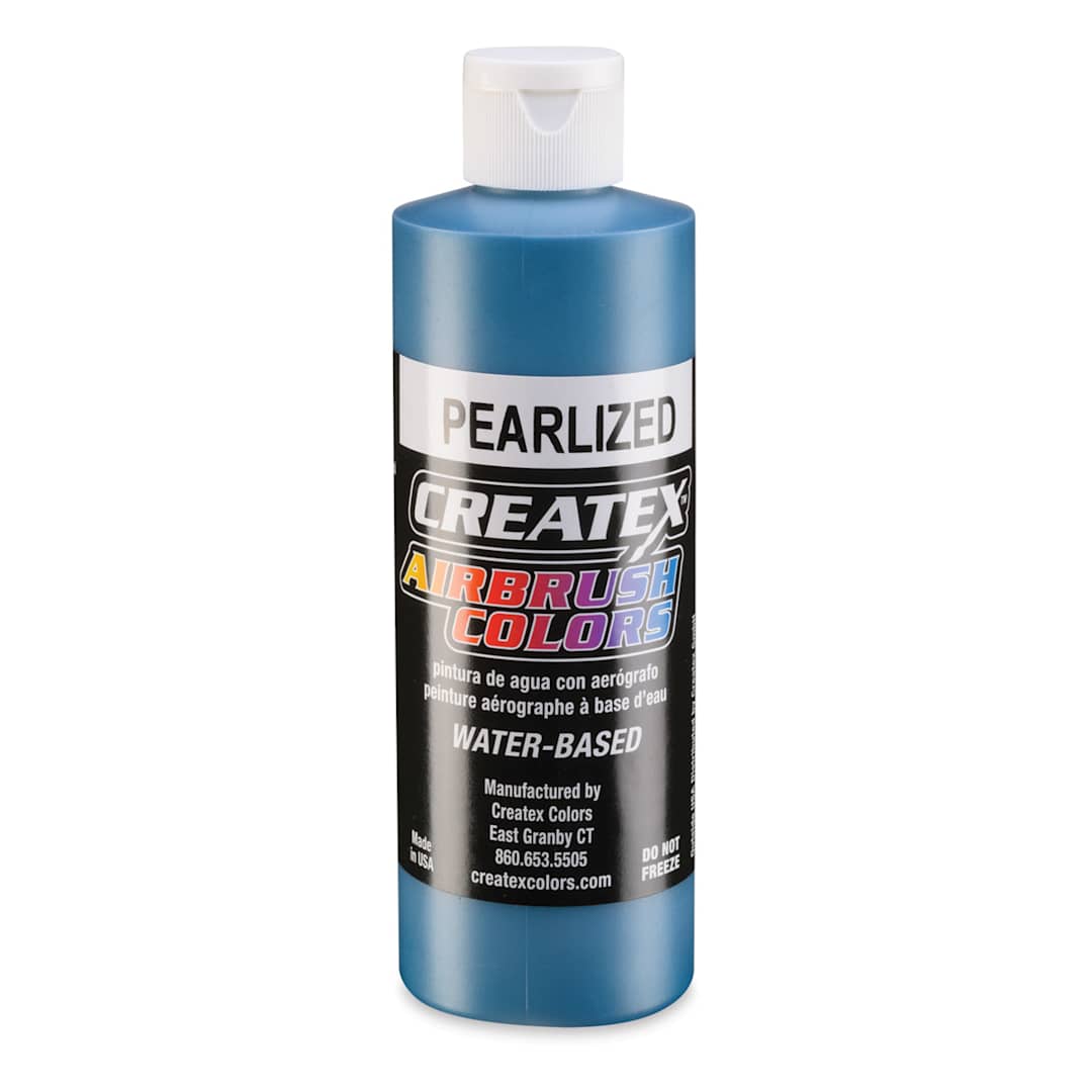 Open in modal - Createx Airbrush Color - 8 oz, Pearl Turquoise