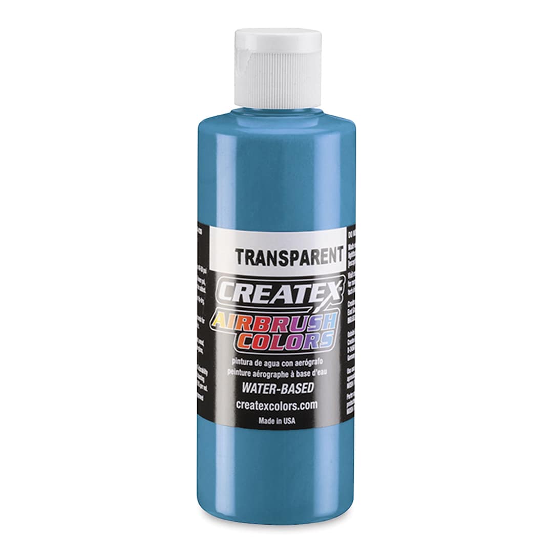 Open in modal - Createx Airbrush Color - 4 oz, Transparent Turquoise