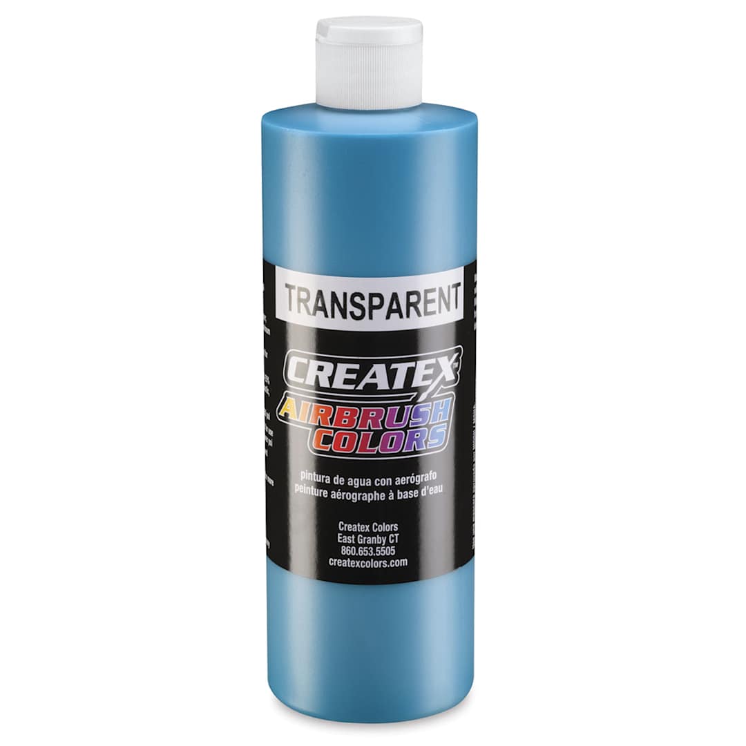 Open in modal - Createx Airbrush Color - 16 oz, Transparent Turquoise