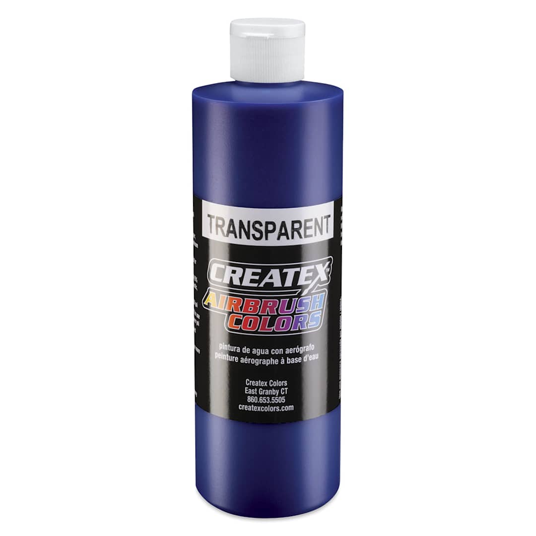 Open in modal - Createx Airbrush Color - 16 oz, Transparent Brite Blue