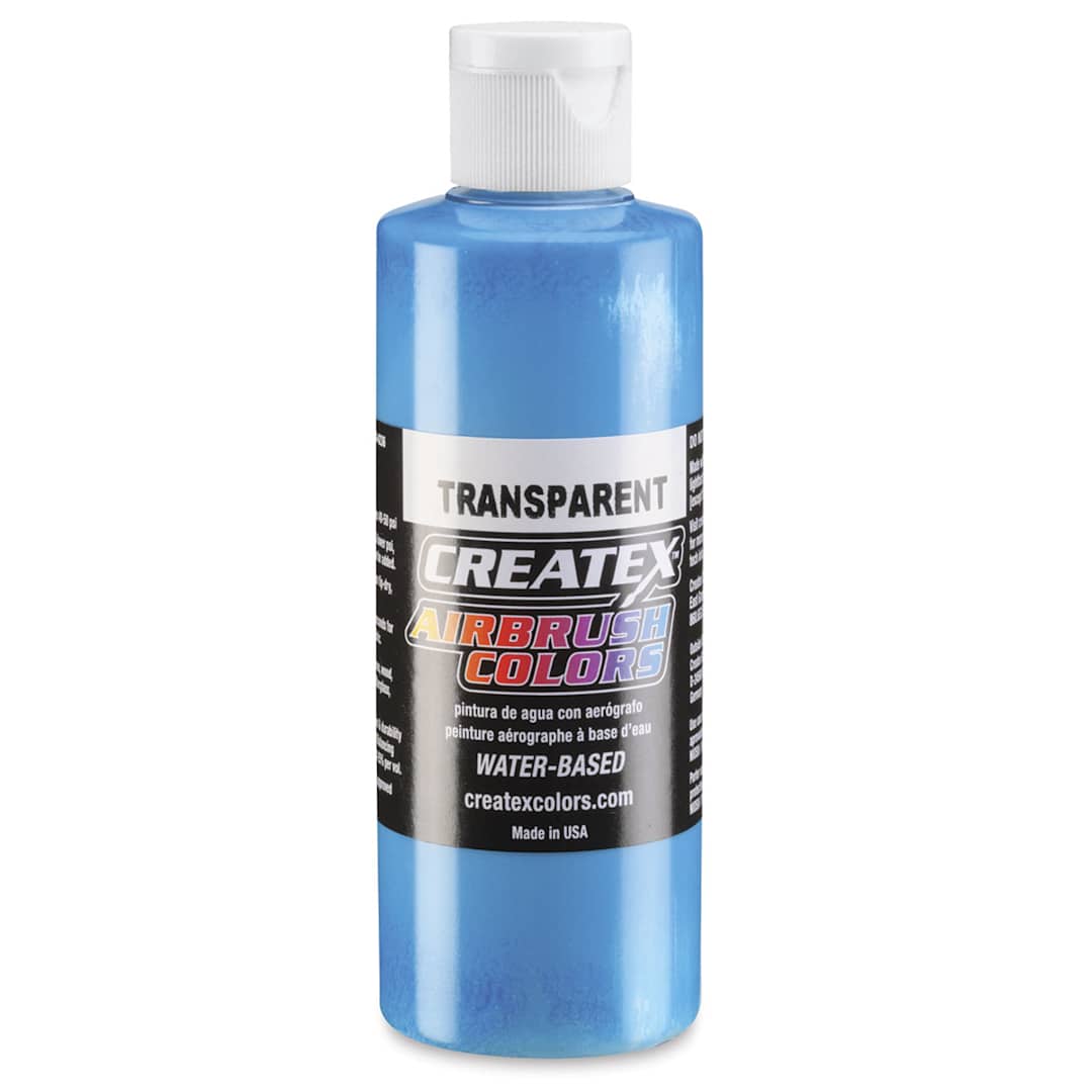 Open in modal - Createx Airbrush Color - 4 oz, Transparent Maui Blue