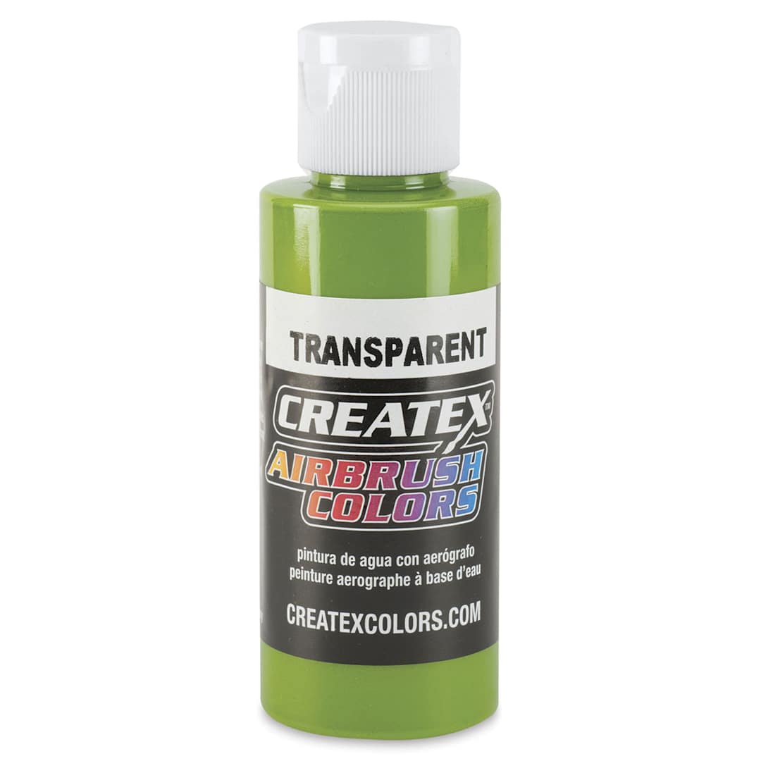 Open in modal - Createx Airbrush Color - 2 oz, Transparent Leaf Green