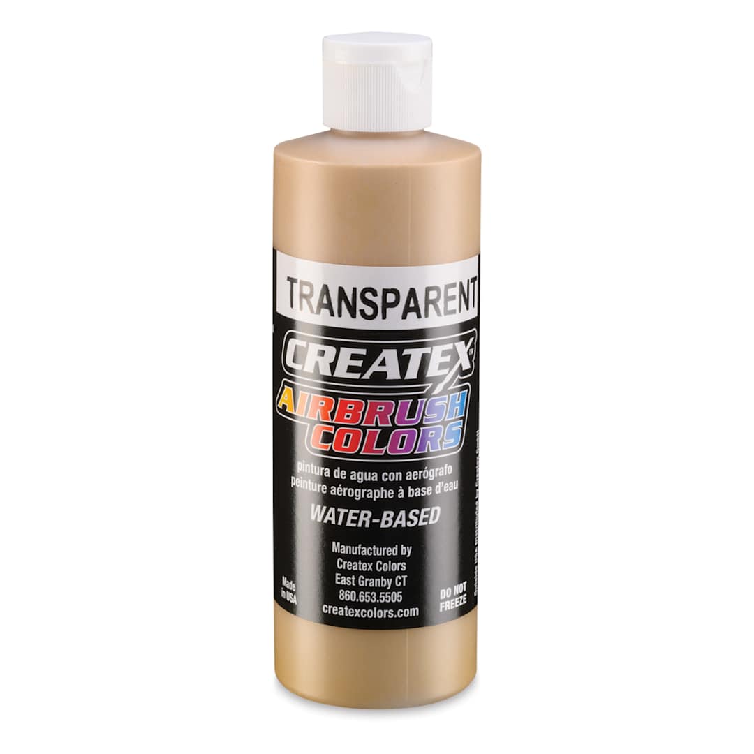 Open in modal - Createx Airbrush Color - 8 oz, Transparent Sand