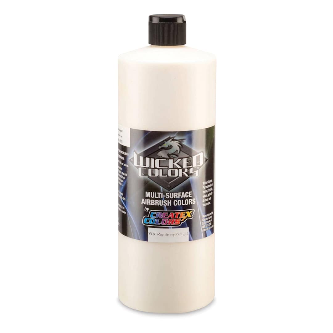 Open in modal - Createx Wicked Colors Airbrush Color - Opaque Cream, 32 oz, Bottle