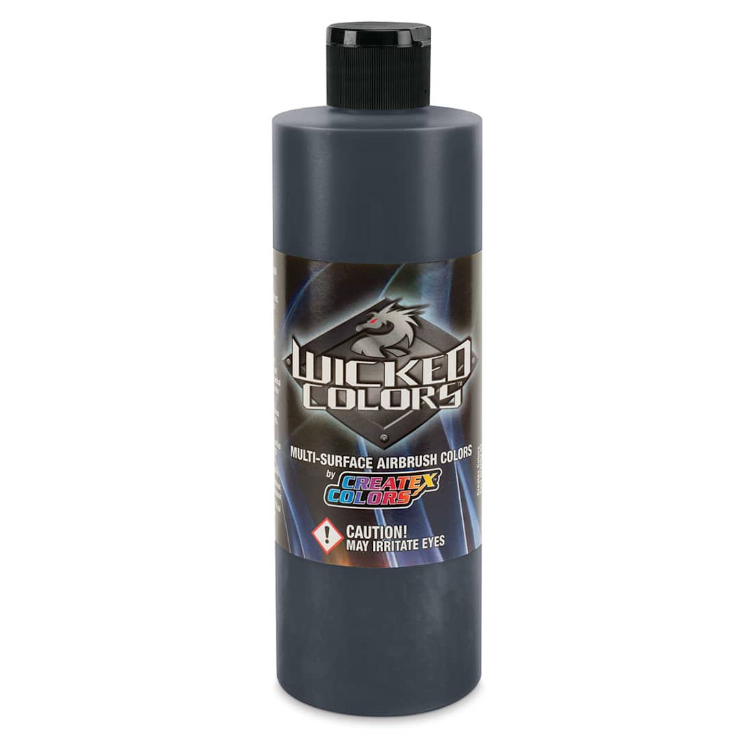 Open in modal - Createx Wicked Colors Airbrush Color - 16 oz, Detail Smoke Black