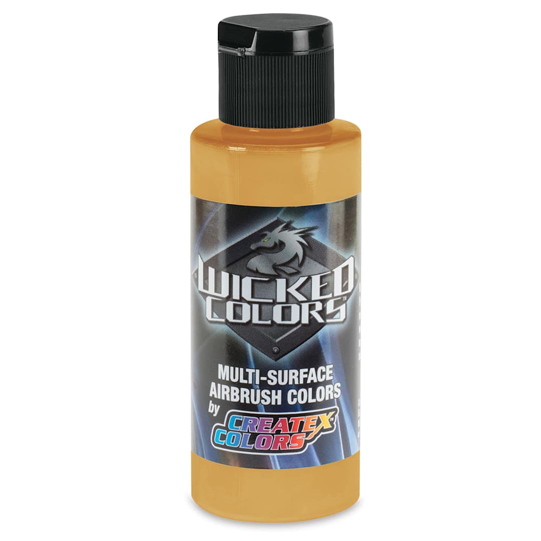 Open in modal - Createx Wicked Colors Airbrush Color - 2 oz, Detail Raw Sienna