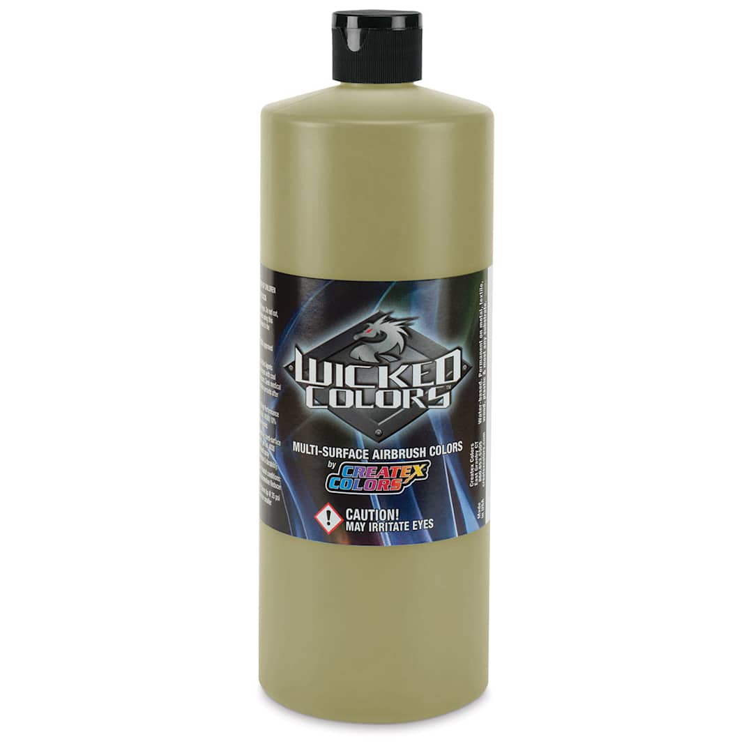 Open in modal - Createx Wicked Colors Airbrush Color - 32 oz, Detail Raw Umber