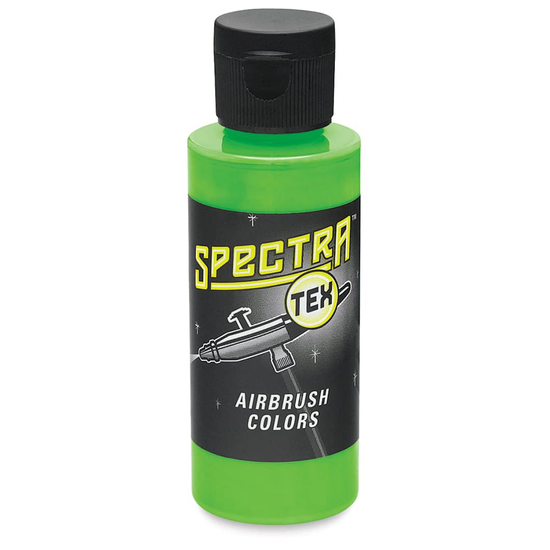 Open in modal - Badger Spectra Tex Airbrush Color - 2 oz, Neon Green