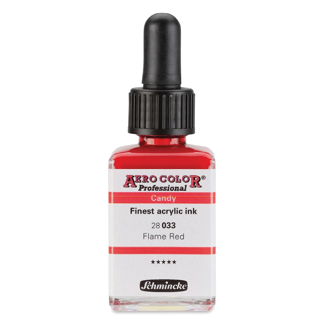 Open in modal - Schmincke Aero Color Professional Airbrush Color - 28 ml, Flame Red