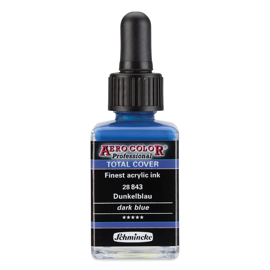 Open in modal - Schmincke Aero Color Professional Airbrush Color - 28 ml, Dark Blue