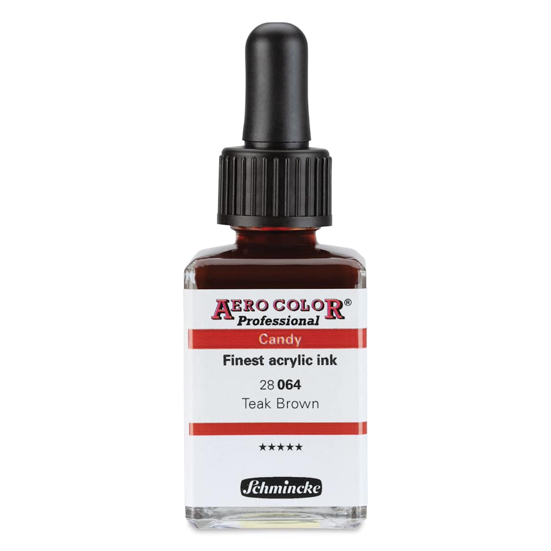 Open in modal - Schmincke Aero Color Professional Airbrush Color - 28 ml, Teak Brown