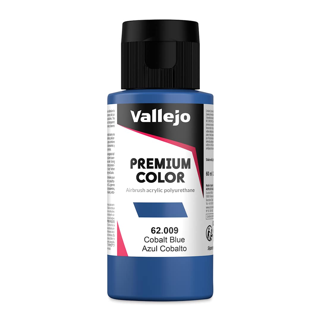 Open in modal - Vallejo Premium Airbrush Colors - 60 ml, Cobalt Blue
