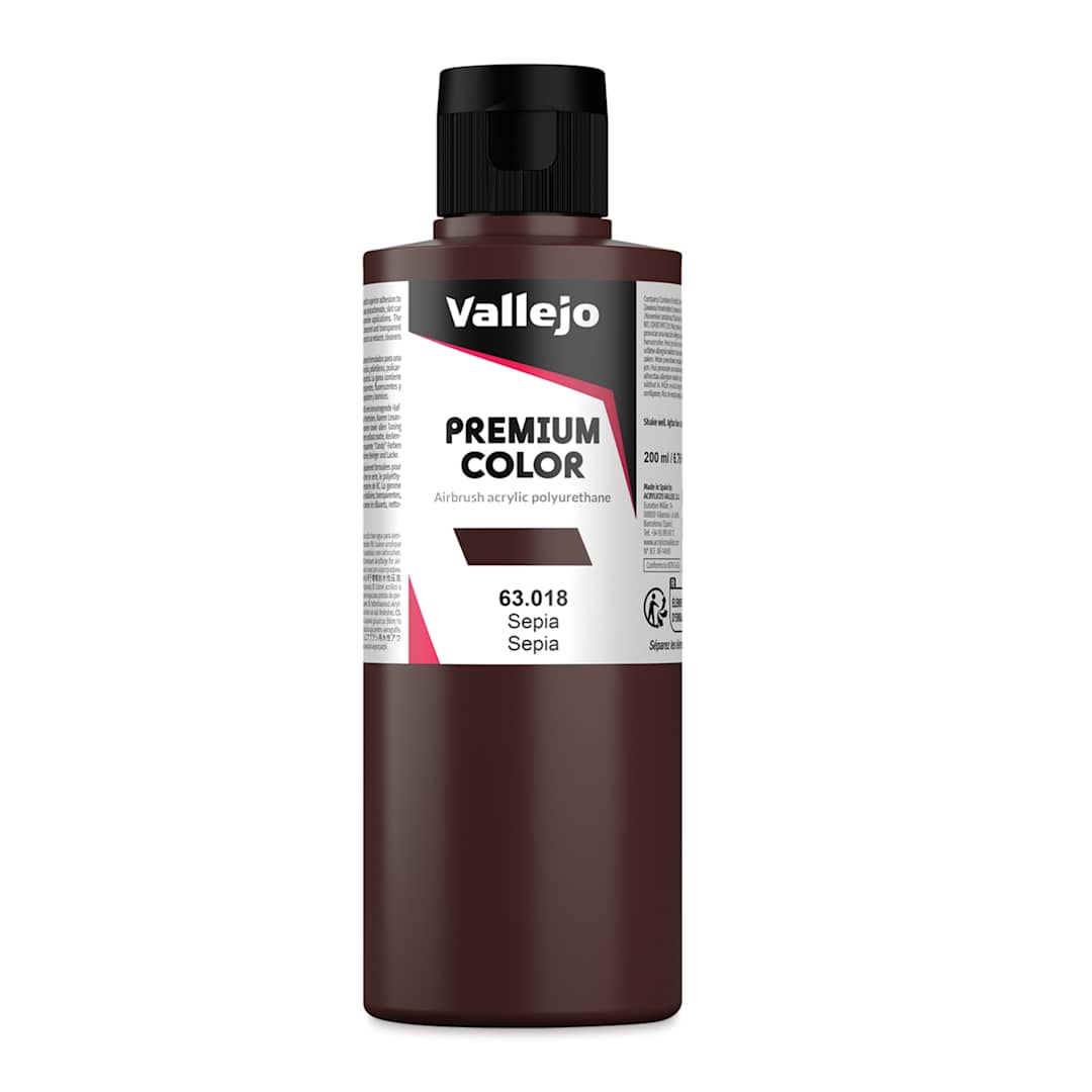Open in modal - Vallejo Premium Airbrush Colors - 200 ml, Sepia
