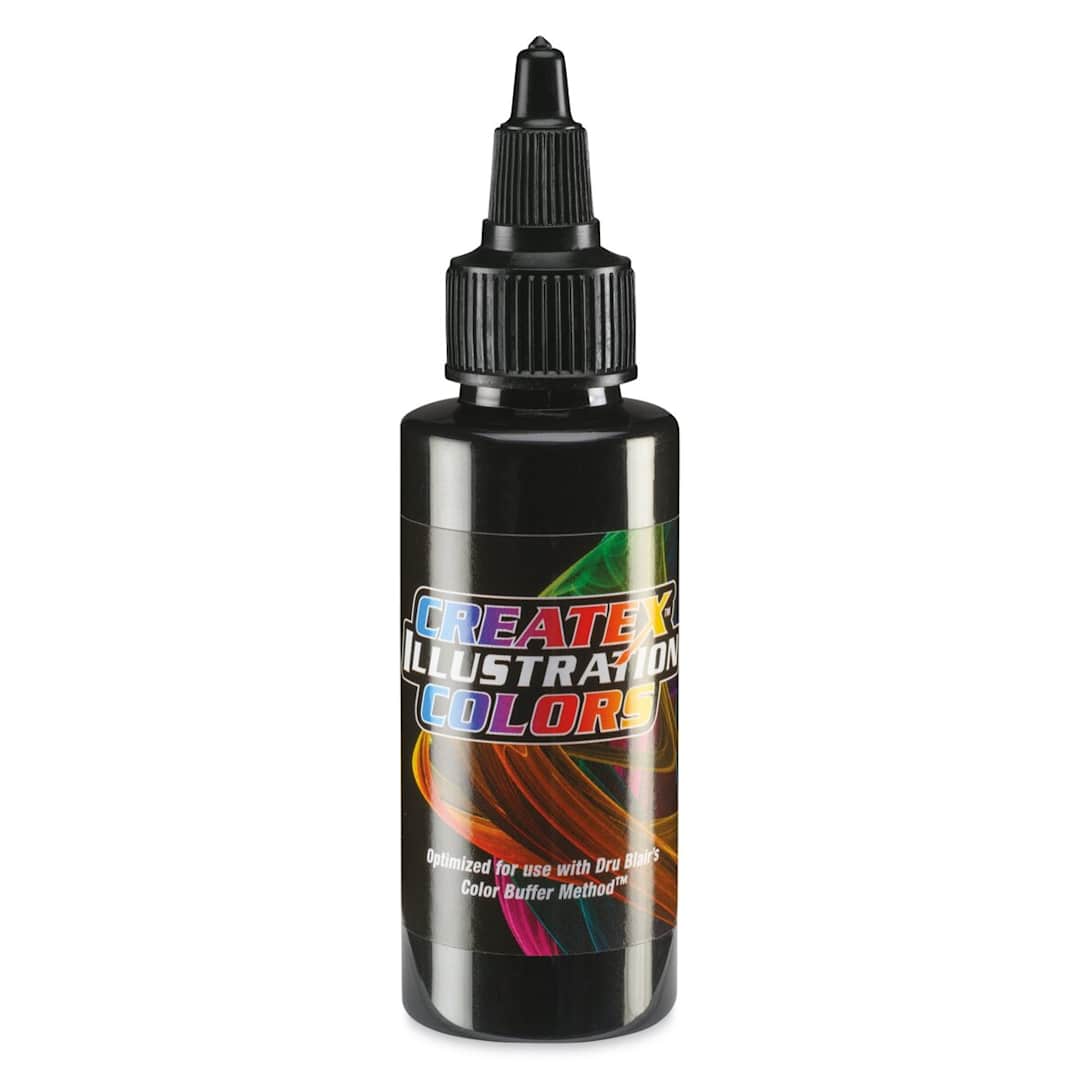 Open in modal - Createx Illustration Colors - Opaque Black, 2 oz