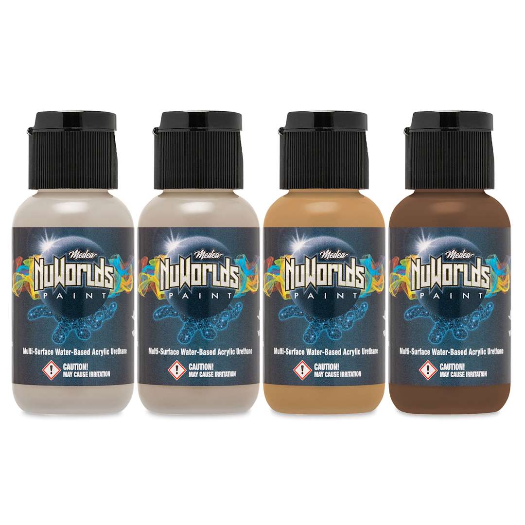 Open in modal - Iwata Medea NuWorlds Airbrush Paints - Epidermis, Set of 4