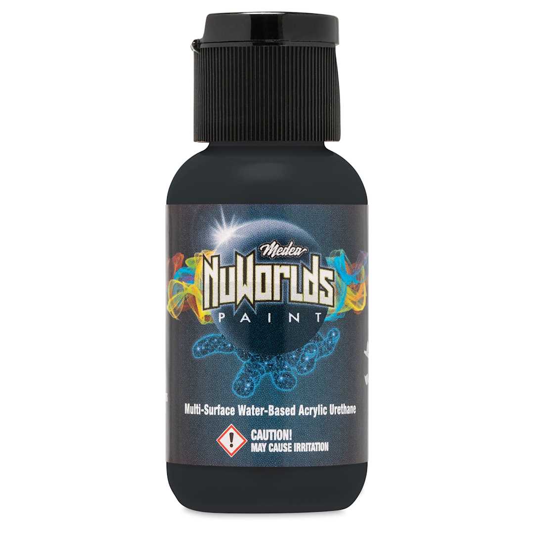 Open in modal - Iwata Medea NuWorlds Airbrush Paints - Zenith Black, 1 oz