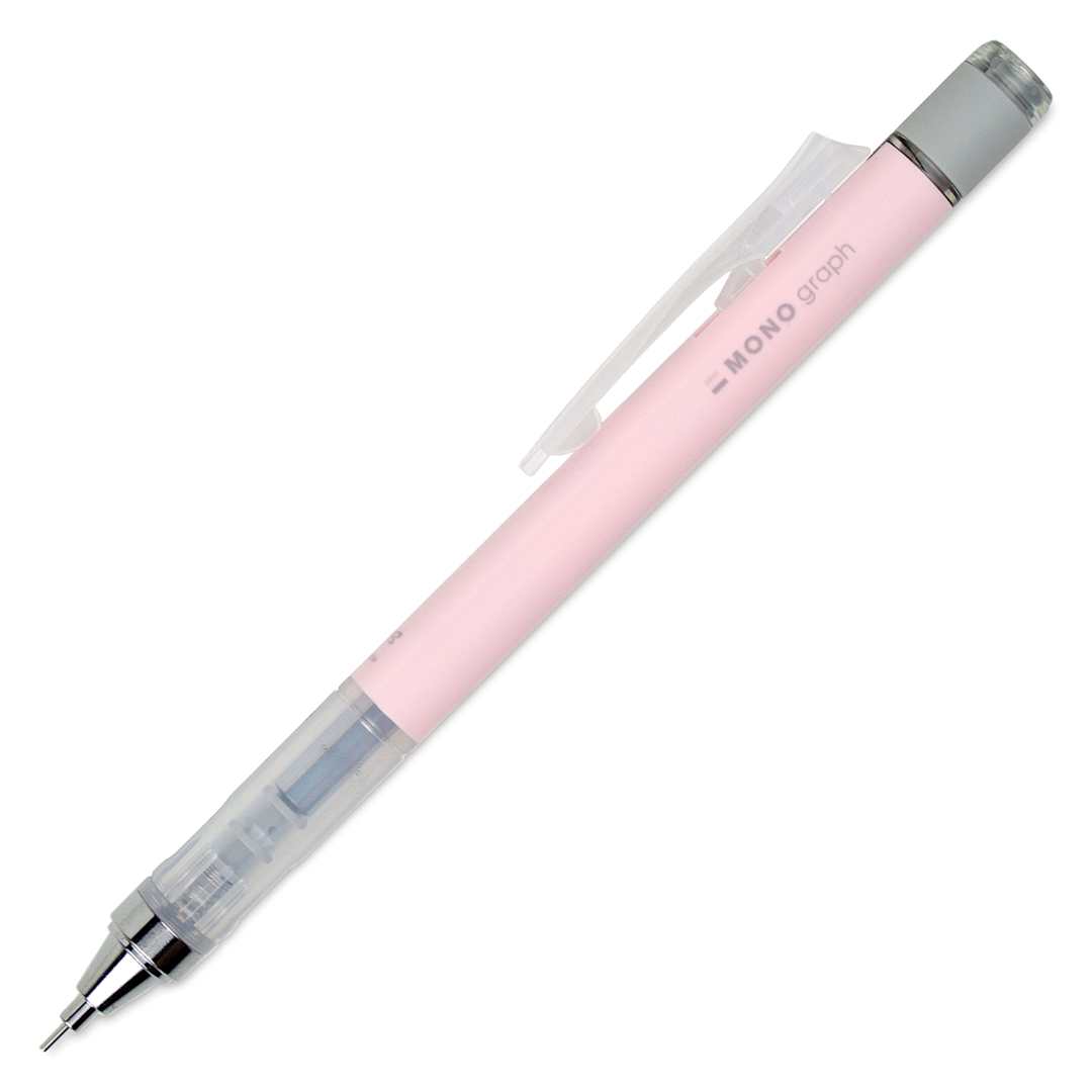 Open in modal - Tombow Mono Graph Mechanical Pencil - Coral Pink