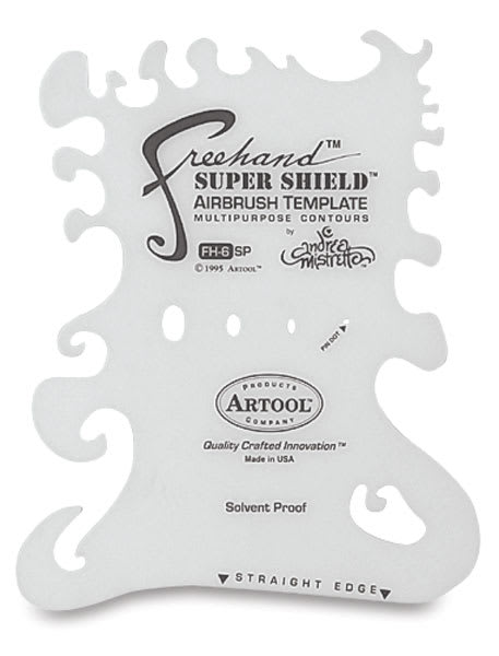 Open in modal - Airbrush Template - Template FH-6
