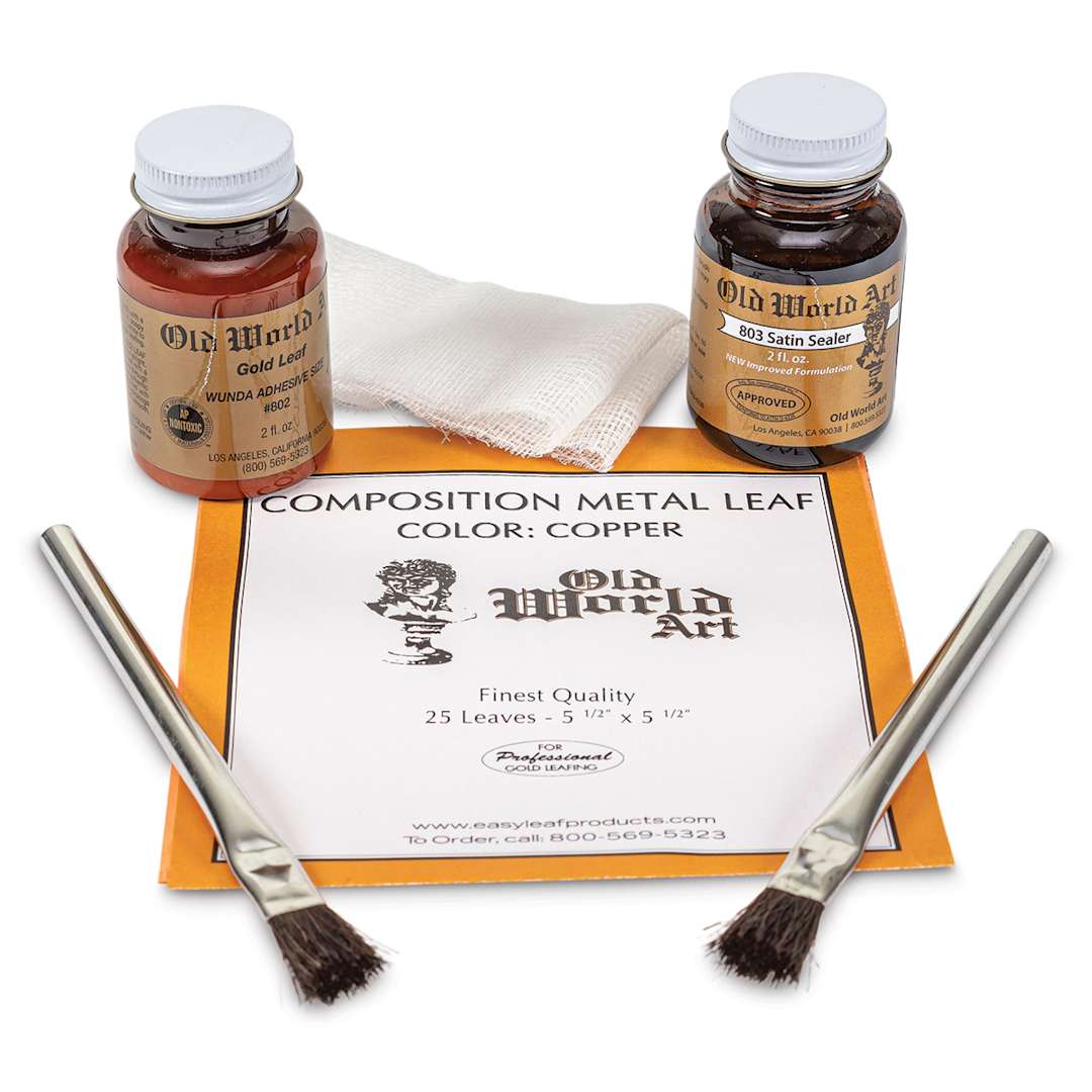 Open in modal - Old World Art Leafing Kit - Copper Leaf