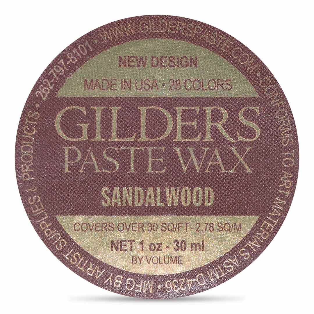 Open in modal - Gilders Paste Wax - 30 ml, Sandalwood