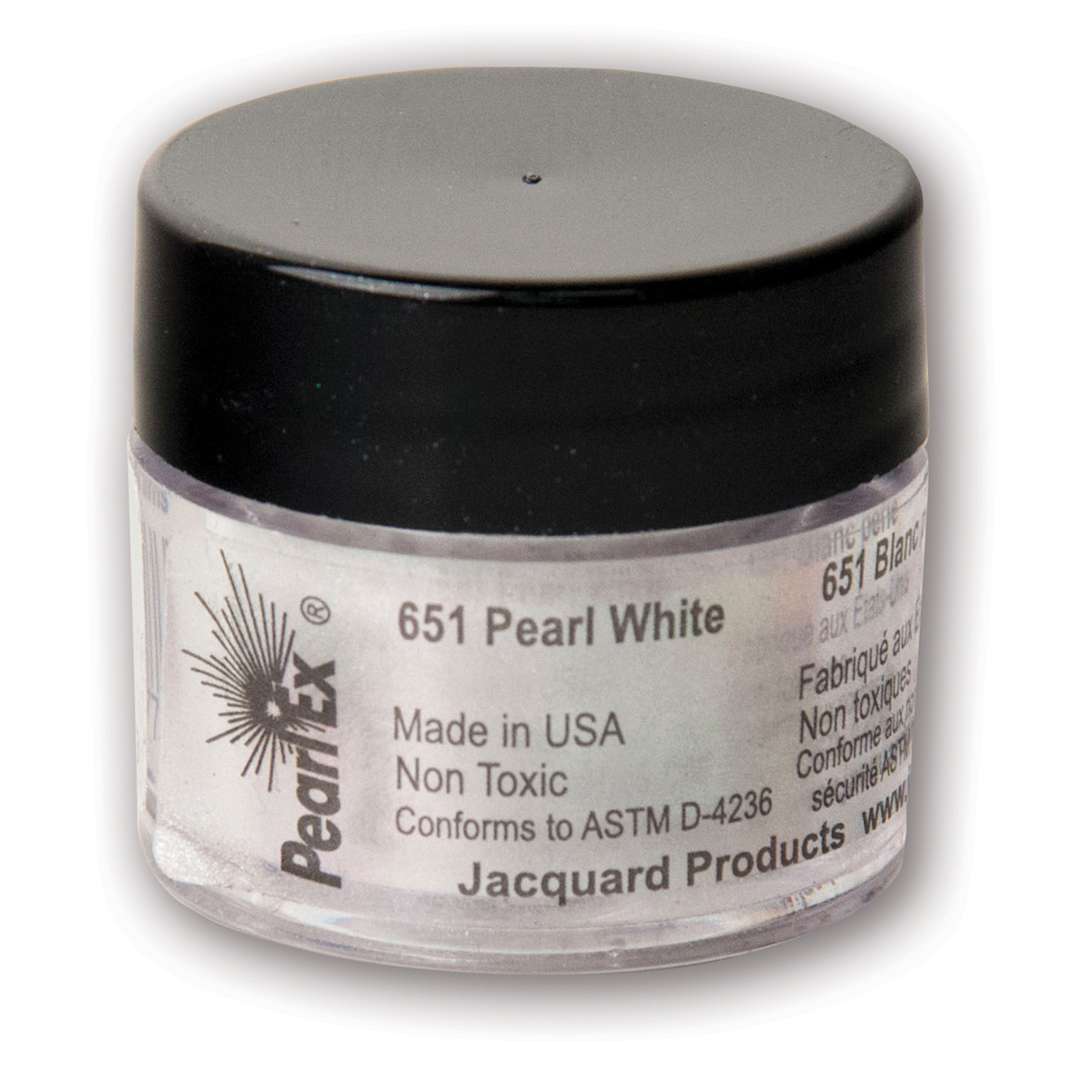 Open in modal - Jacquard Pearl-Ex Powdered Pigments, Pearl White, 1 lb