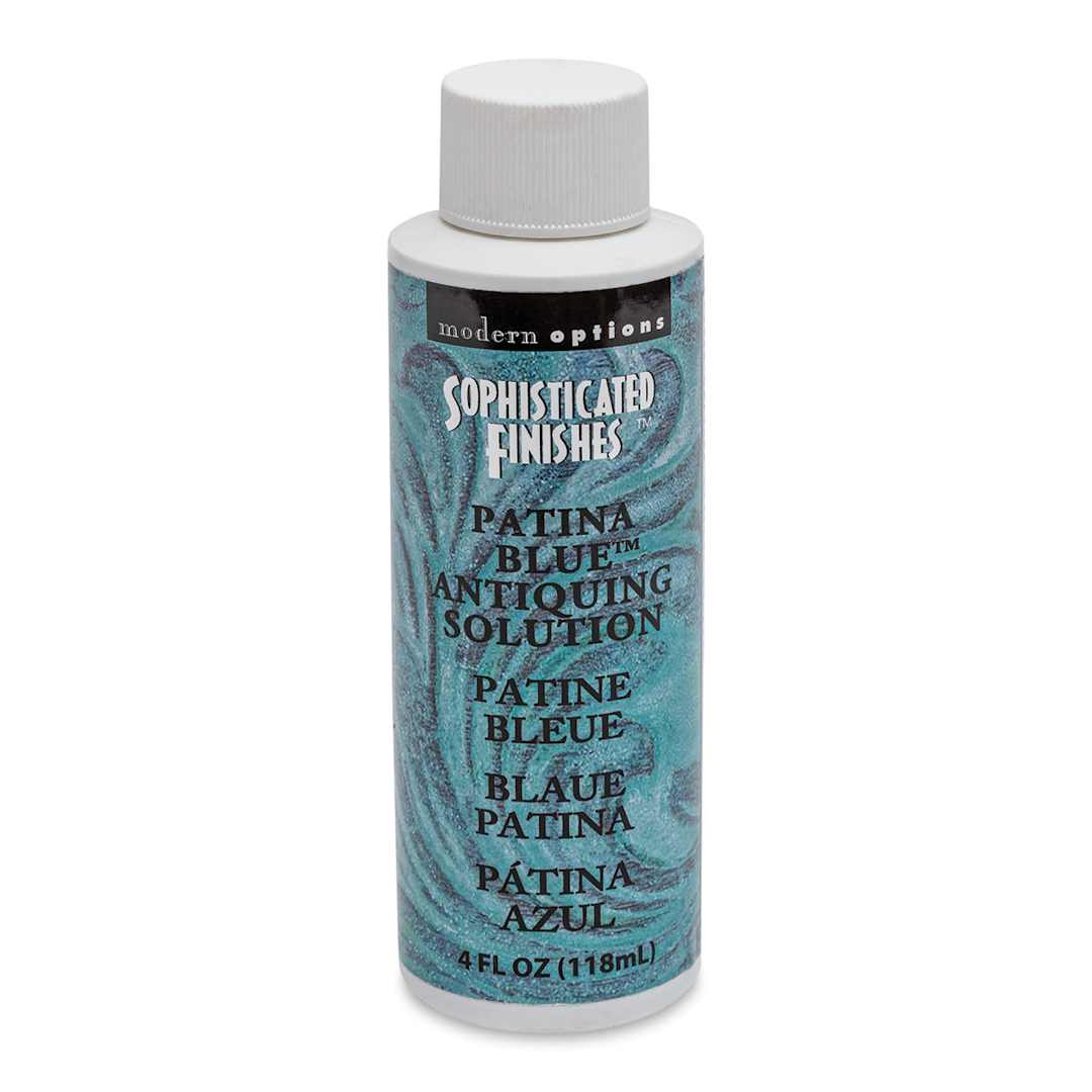 Open in modal - Patina Finish - 4 oz, Patina Blue - front
