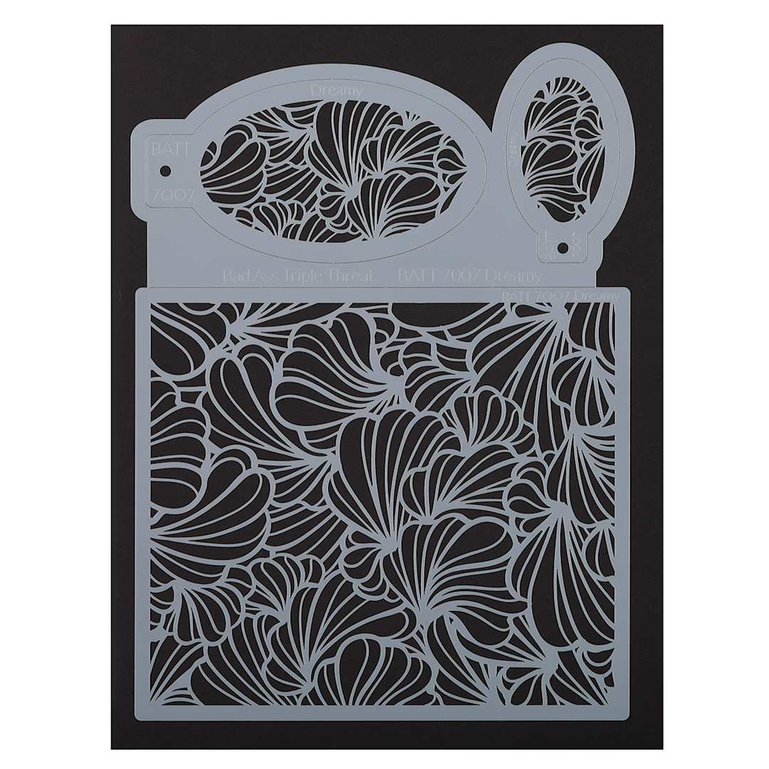 Open in modal - Graftobian Triple Threat Airbrush Stencil  - Dreamy