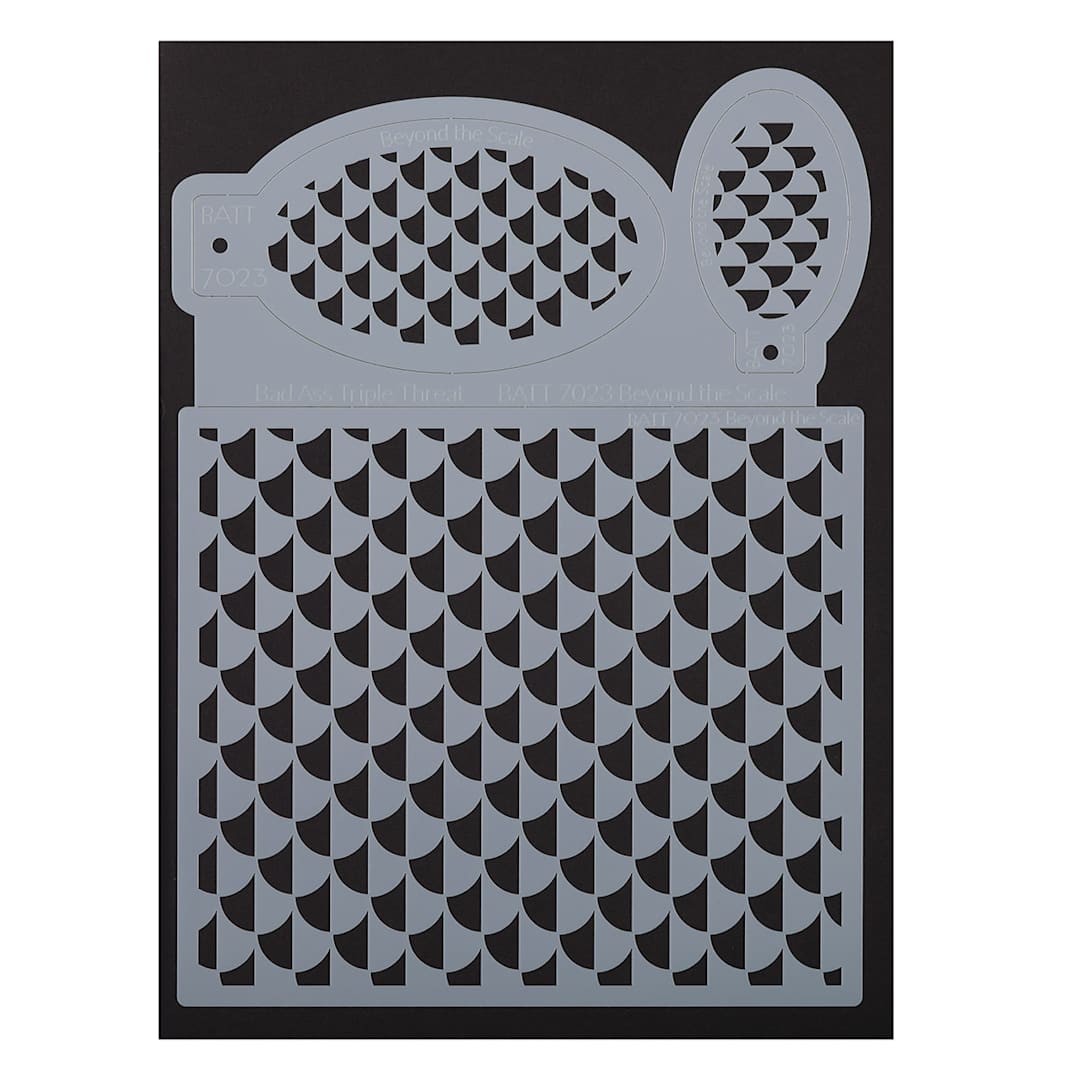 Open in modal - Graftobian Triple Threat Airbrush Stencil  - Beyond the Scale
