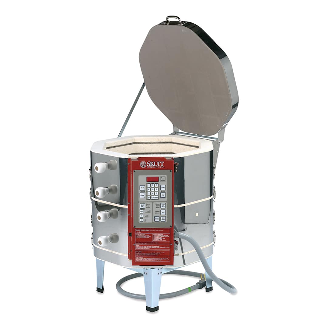 Open in modal - Skutt KM Series Kilnmaster Automatic Kiln - KM-818-3, Cone 10, 240V, 1P, 26.7A