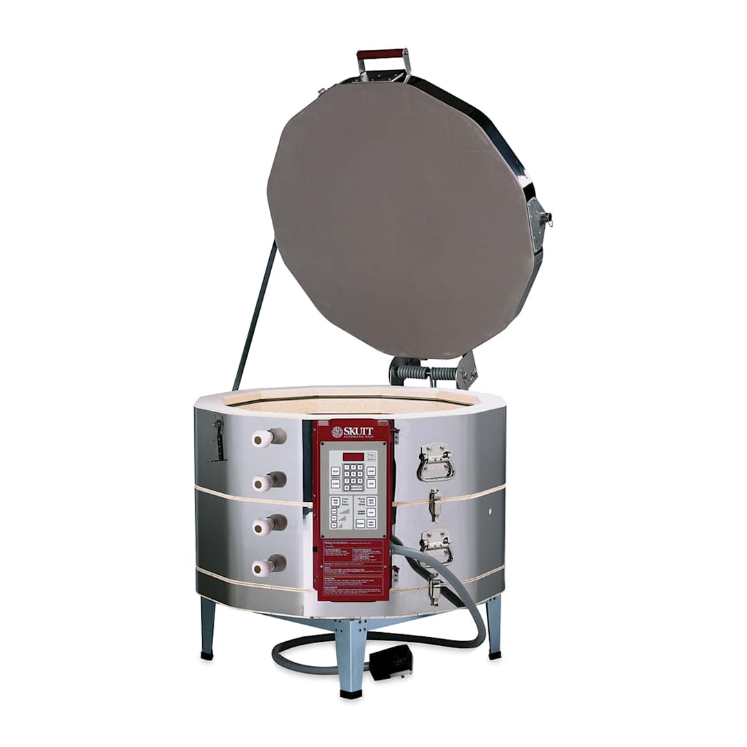 Open in modal - Skutt KM Series Kilnmaster Automatic Kiln - KM-1218-3, Cone 10, 240V, 3P, 29.3A
