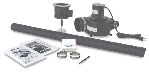 Open in modal - Orton Universal Vent Master Kit - Components of 110V Kit
