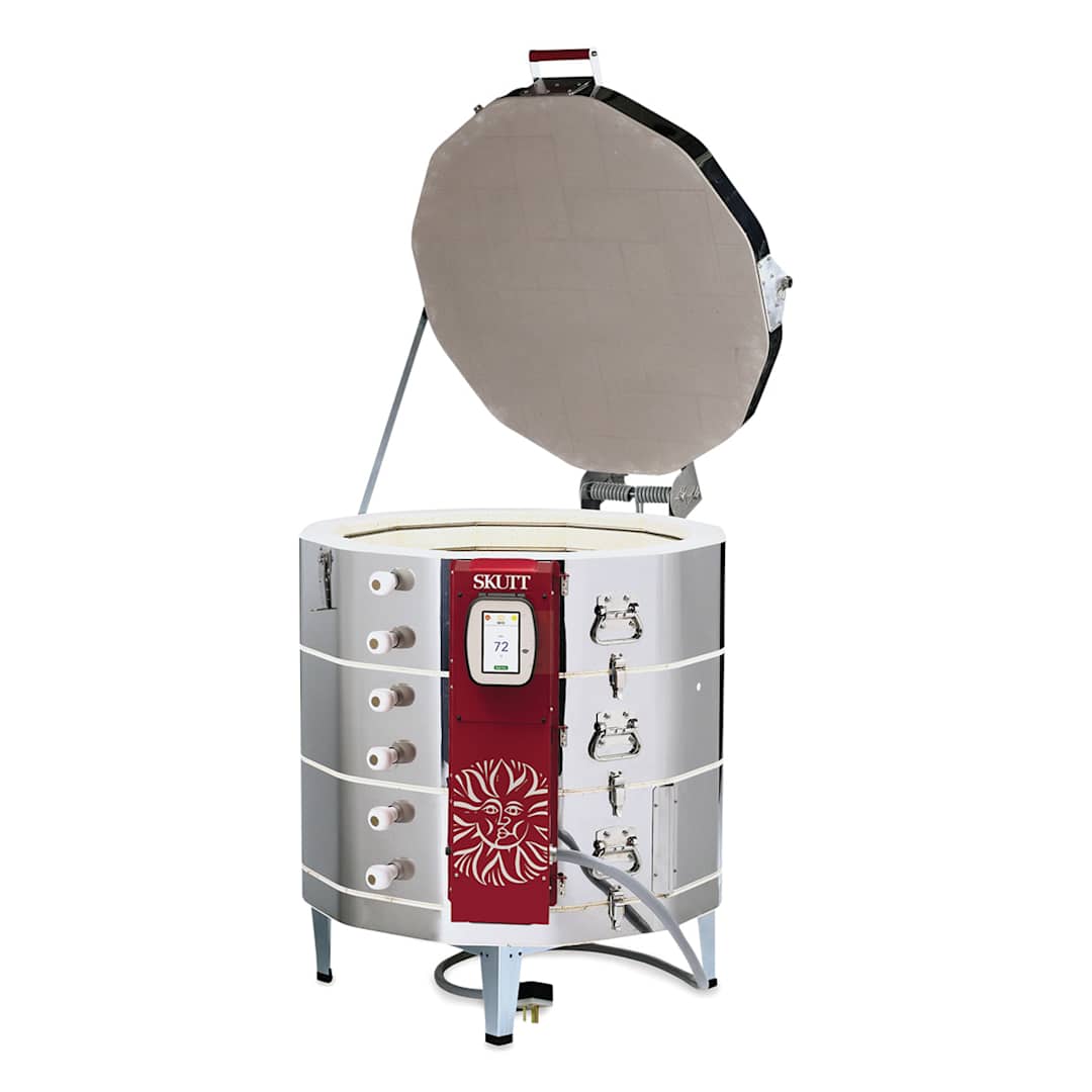 Open in modal - Skutt KMT Series Kilnmaster Touchscreen Kiln - KMT-1227-3, Cone 5, 208V-1P, 48A