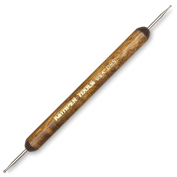 Open in modal - Kemper Double Ball Stylus Embossing Tools - 1 Medium Size Tool shown at left angle