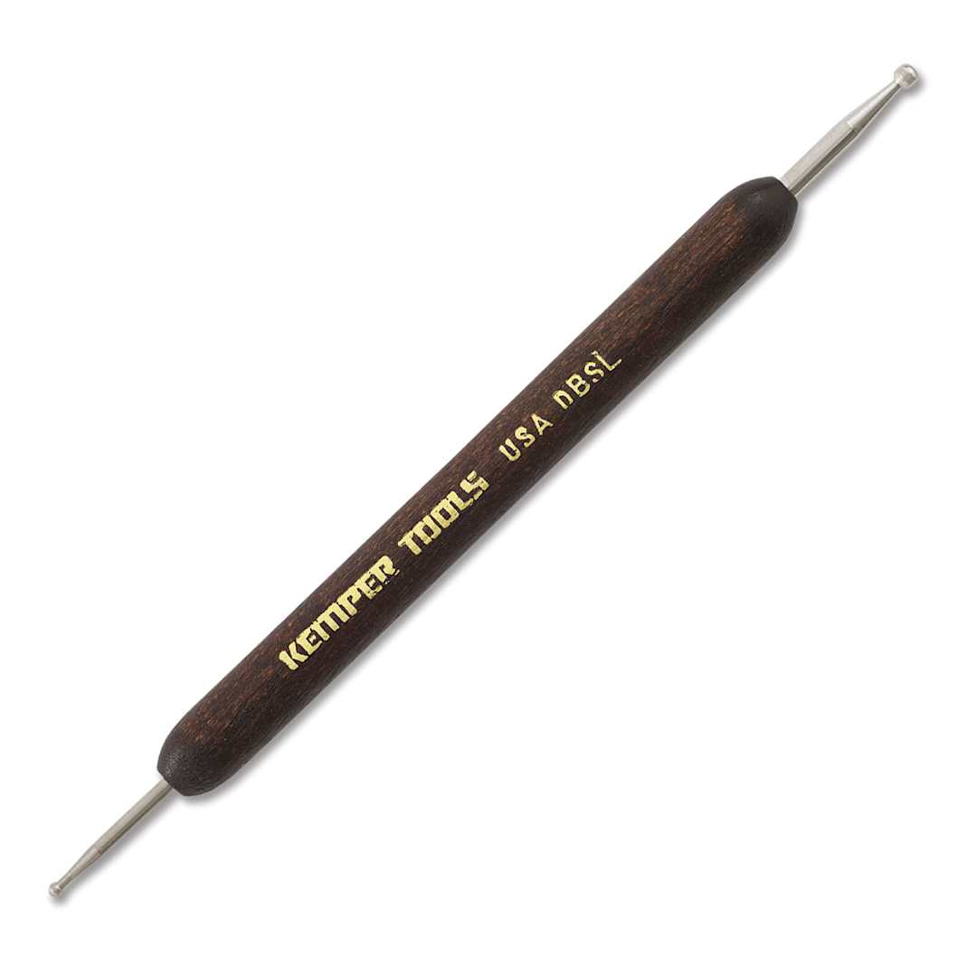 Open in modal - Kemper Double Ball Stylus Embossing Tools - 1 Large Size Tool shown at left angle