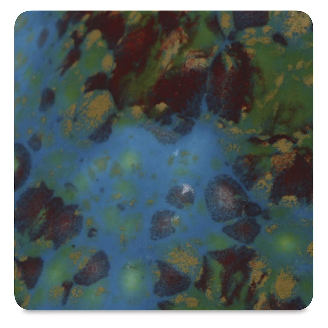 Open in modal - Mayco Jungle Gems Crystal Glaze - Monet's Pond, Cone 06 oxidation