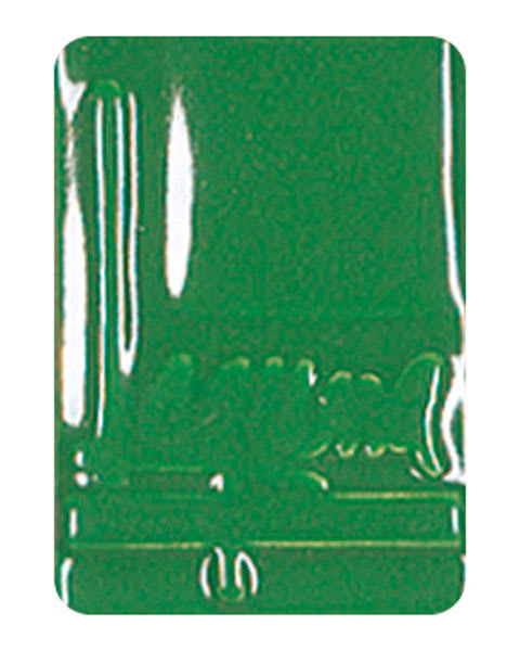 Open in modal - Laguna Lead-Free Gloss Glazes - Tile showing Elfin Green Glaze 