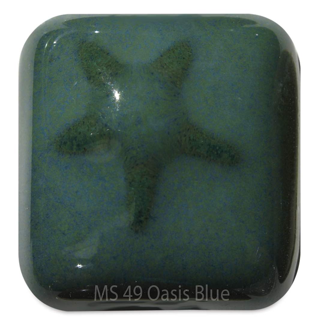 Open in modal - Laguna Moroccan Sand Glaze - MS-49 Oasis Blue, Pint
