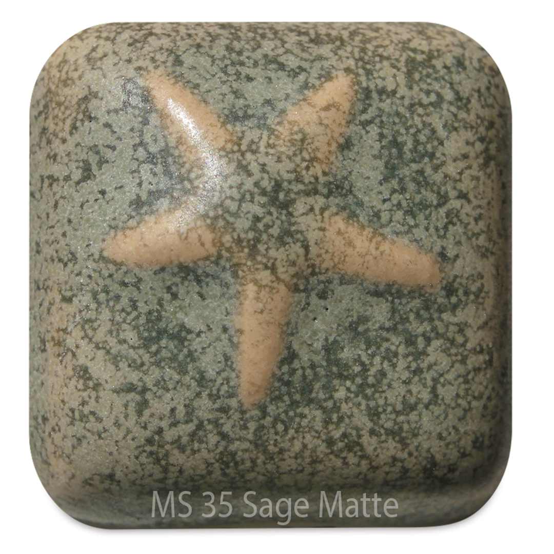 Open in modal - Laguna Moroccan Sand Glaze - MS-35 Sage Matte, Pint