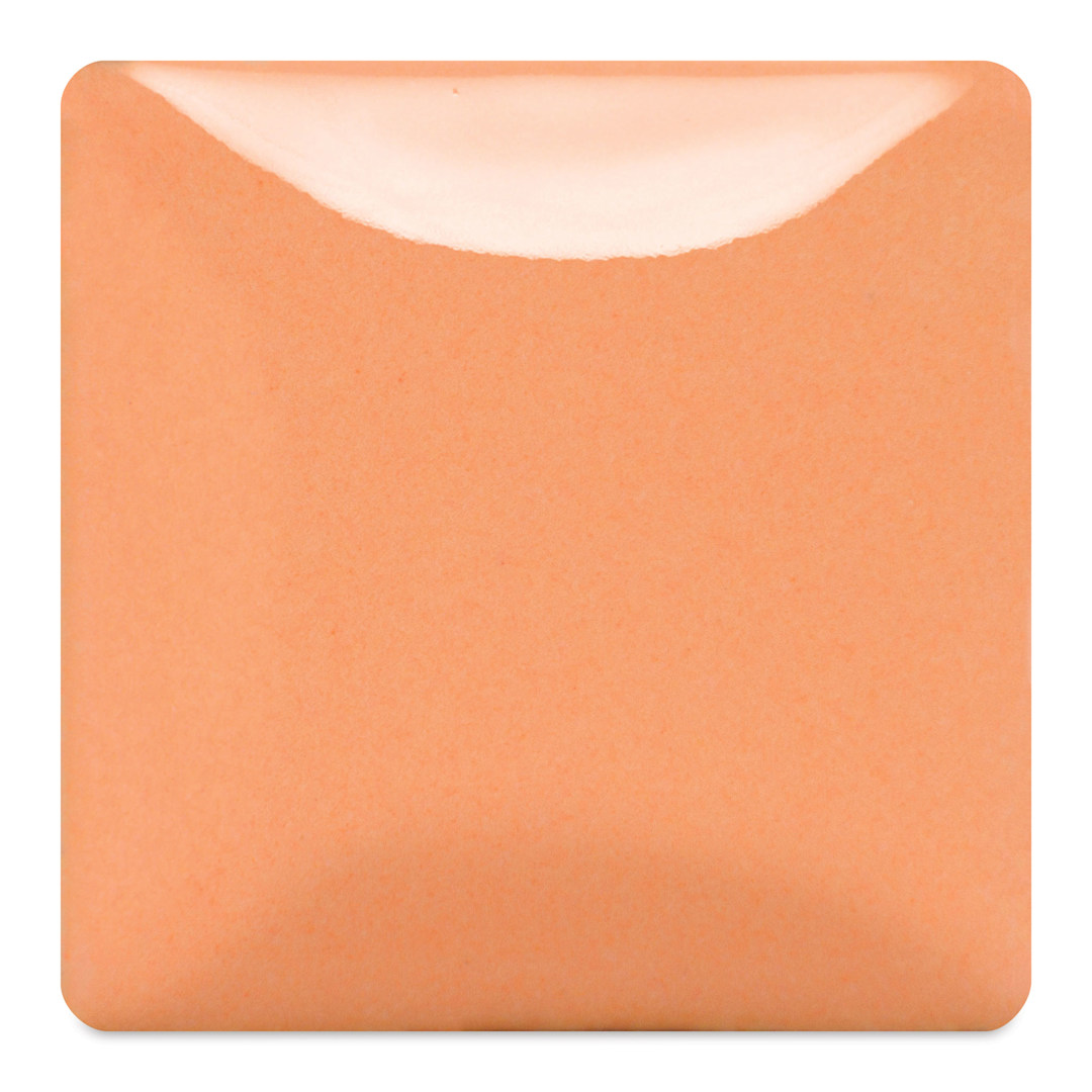 Open in modal - Mayco Stroke & Coat Wonderglaze - Just Peachy, fired at cone 06 oxidation