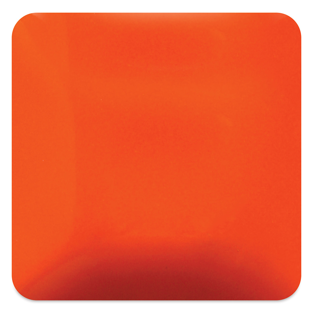 Open in modal - Mayco Stroke & Coat Wonderglaze - Orange-A-Peel, fired at cone 06 oxidation