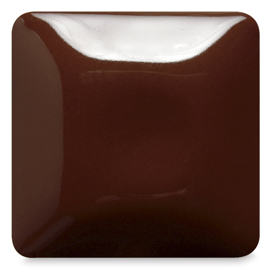 Open in modal - Mayco Stroke & Coat Wonderglaze - Java Bean, fired at cone 06 oxidation