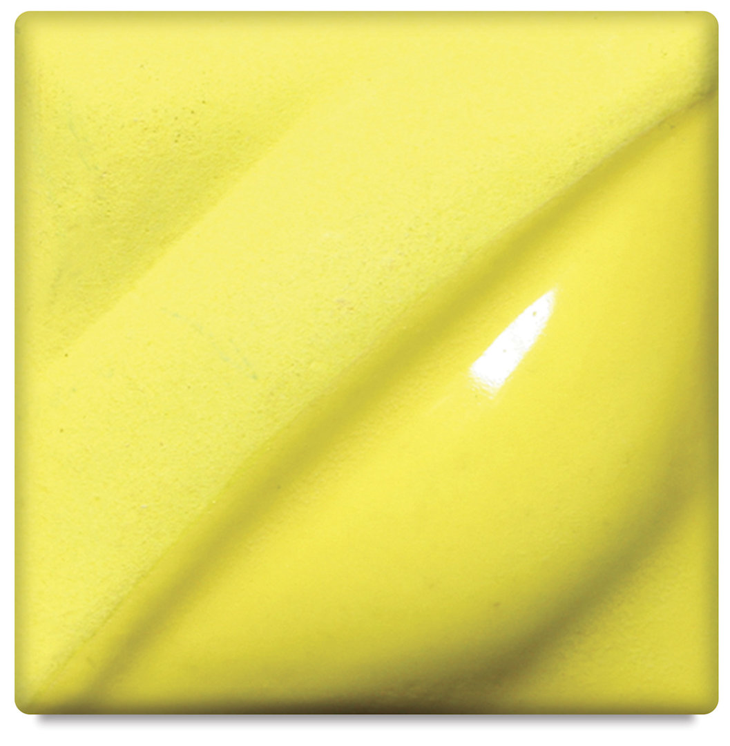 Open in modal - Amaco Lead-Free Velvet Underglaze - Yellow, 2 oz