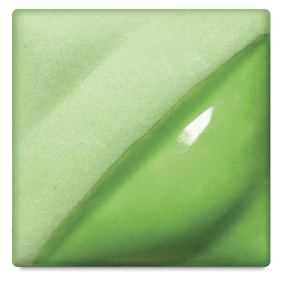 Open in modal - Amaco Lead-Free Velvet Underglaze - Light Green, 16 oz
