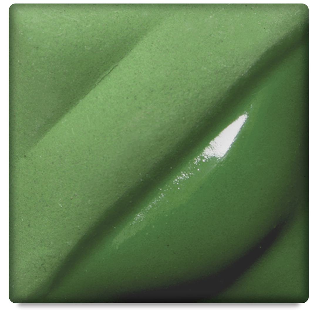 Open in modal - Amaco Lead-Free Velvet Underglaze - Dark Green, 2 oz