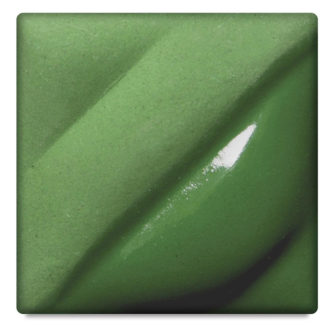 Open in modal - Amaco Lead-Free Velvet Underglaze - Dark Green, 16 oz