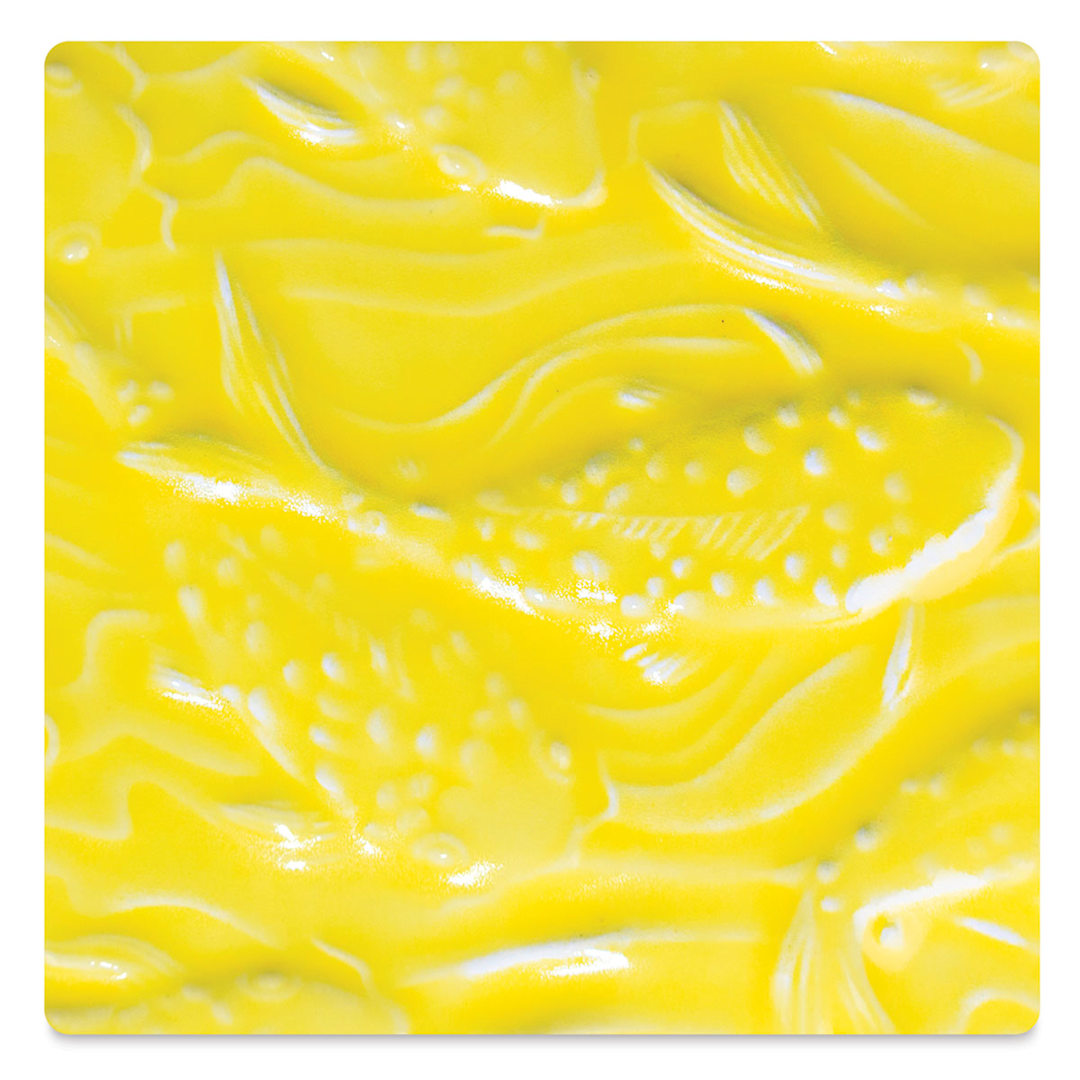 Open in modal - Amaco Liquid Gloss Glaze -Canary Yellow, Translucent