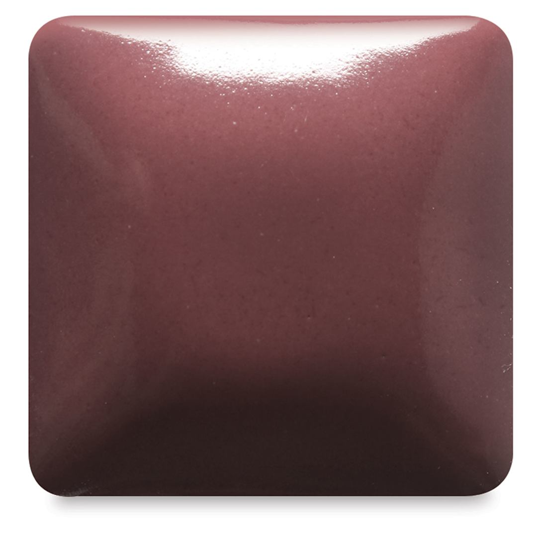 Open in modal - Blick Essentials Gloss Glaze - Pint, Raspberry, fired at Cone 06 oxidation