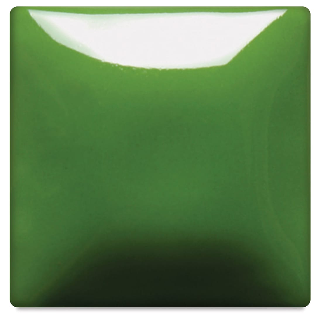 Open in modal - Blick Essentials Gloss Glaze - Pint, Clover, fired at Cone 06 oxidation