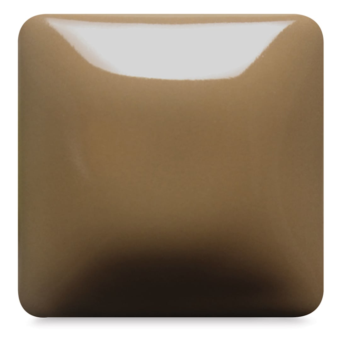 Open in modal - Blick Essentials Gloss Glaze - Pint, Latte, fired at Cone 06 oxidation
